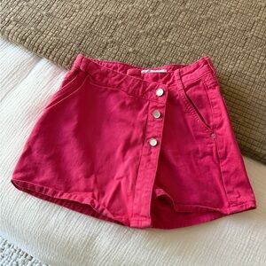 Zara High Waist Pink Shorts